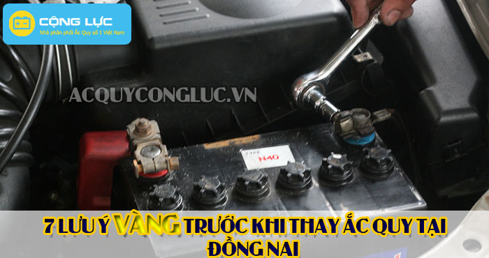 các lưu ý trước khi thay ắc quy tại đồng nai