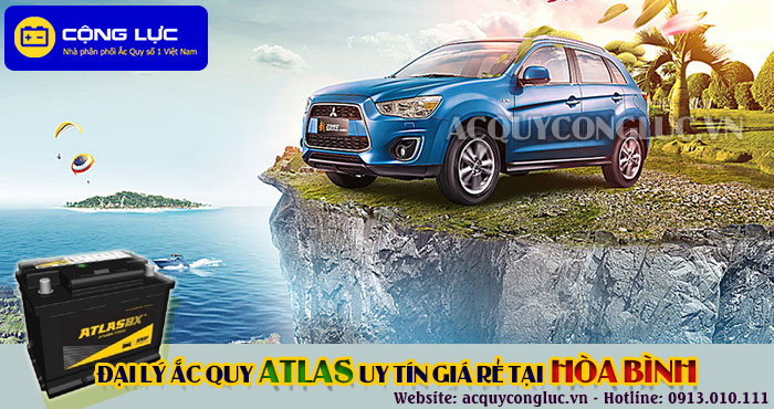 đại lý ắc quy atlas tại hòa bình