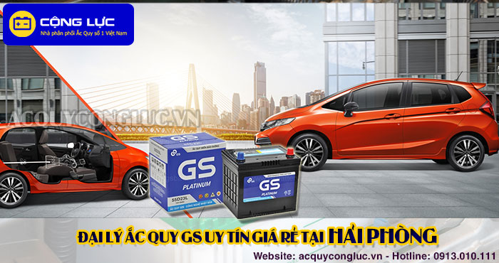 đại lý ắc quy gs uy tín giá rẻ tại hfải phong