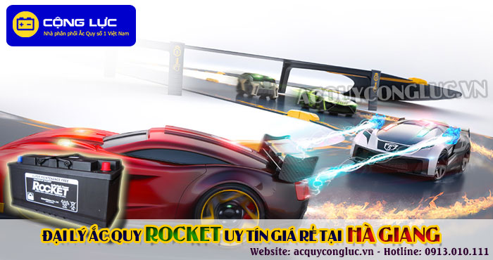 đại lý ắc quy rocket tại hà giang