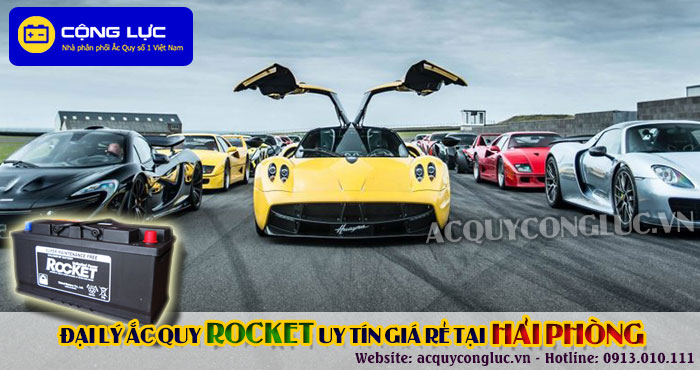 đại lý ắc quy rocket tại hải phòng