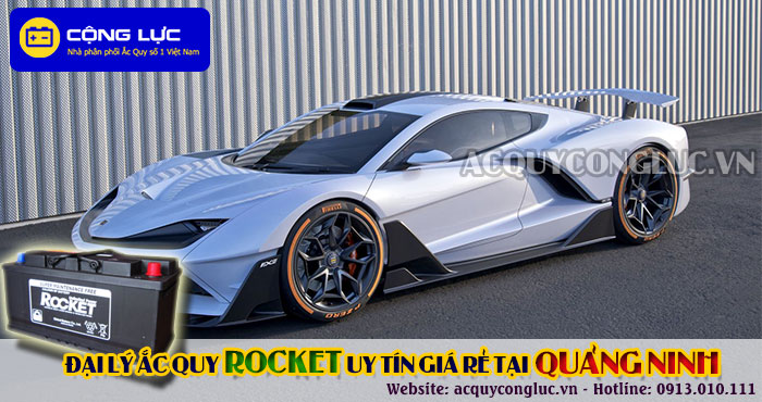 đại lý ắc quy rocket tại quảng ninh