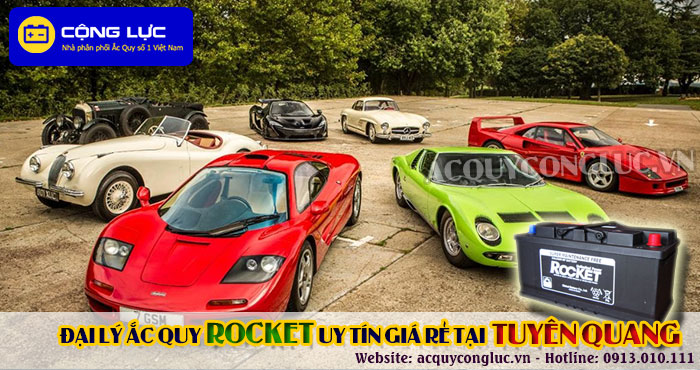 đại lý ắc quy rocket tại tuyên quang