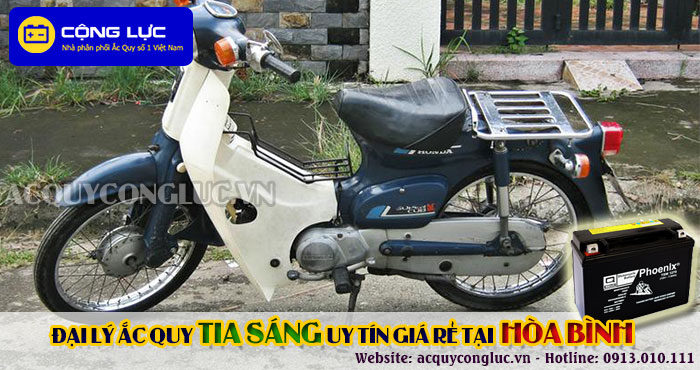 đại lý ắc quy tia sáng tại hòa bình