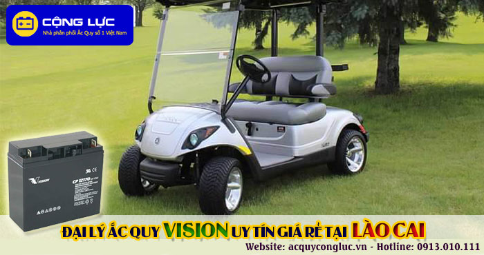 đại lý ắc quy Vision tại lào cai