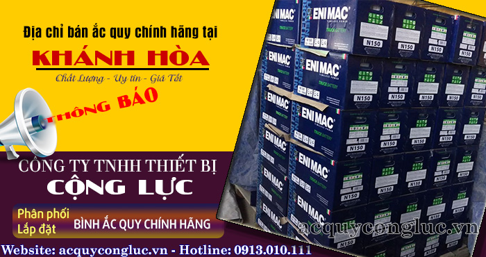 địa chỉ bán ắc quy chính hãng tại khánh hòa