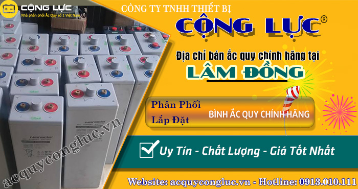 địa chỉ bán ắc quy chính hãng tại Lâm Đồng