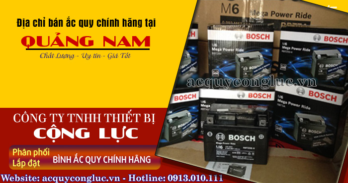 địa chỉ bán ắc quy chính hãng tại quảng nam - đại lý bán ắc quy chính hãng Cộng Lực