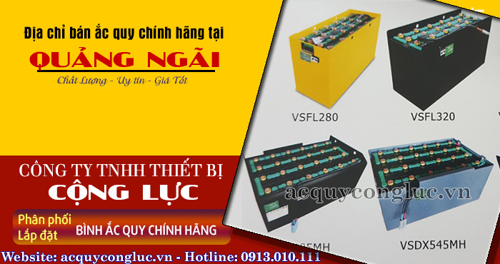 địa chỉ bán ắc quy chính hãng tại Quảng Ngãi