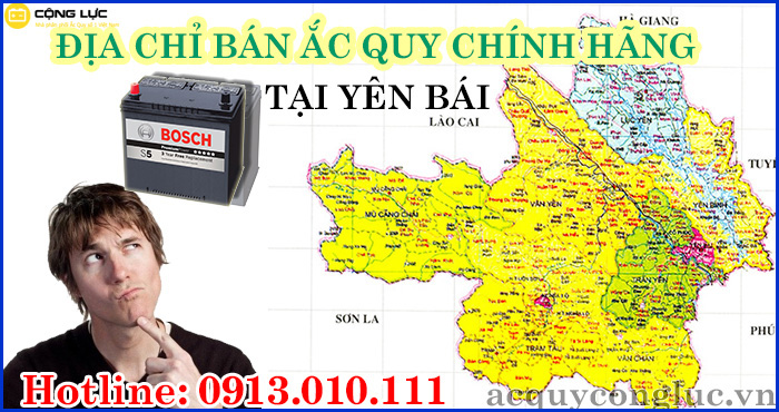 địa chỉ bán ắc quy chính hãng tại Yên Bái - đại lý ắc quy Cộng Lực