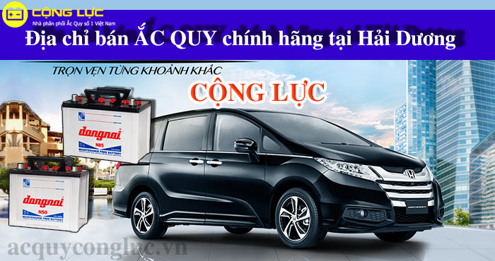 địa chỉ bán ắc quy chính quy tại Thái Bình