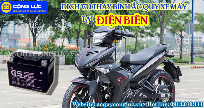 dịch vụ thay bình ắc quy xe ô tô tải tại điện biên