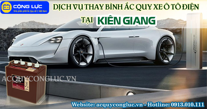 dịch vụ thay bình ắc quy xe ô tô điện tại kiên giang