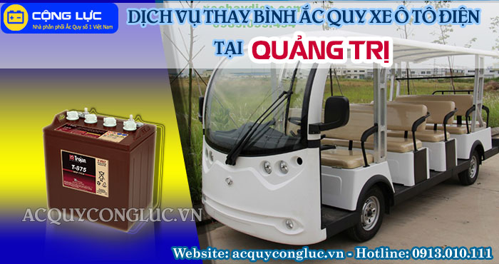 dịch vụ thay bình ắc quy xe ô tô điện tại quảng trị