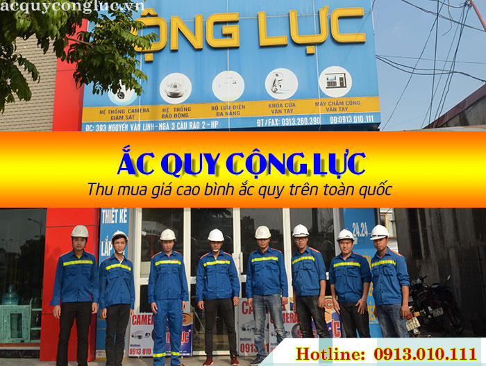 công ty thu mua bình ắc quy cũ tại sóc trăng