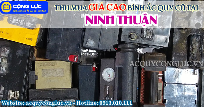 dịch vụ thu mua giá bình ắc quy giá cao tại ninh thuận