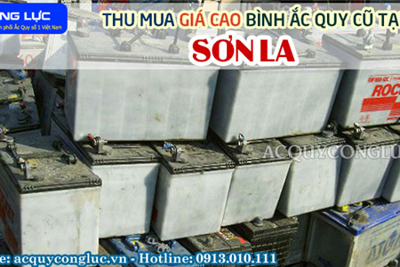 Thu Mua Giá Cao Bình Ắc quy Cũ Tại Sơn La