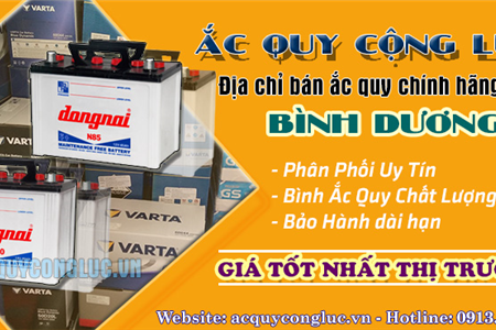 Địa Chỉ Bán Ắc Quy Chính Hãng Tại Bình Dương