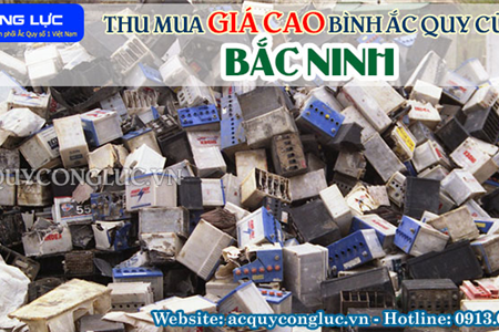 Thu Mua Giá Cao Bình Ắc quy Cũ Tại Bắc Ninh