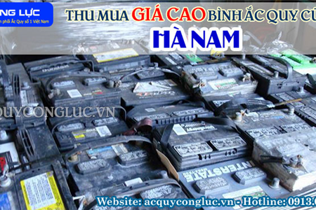 Thu Mua Giá Cao Bình Ắc quy Cũ Tại Hà Nam