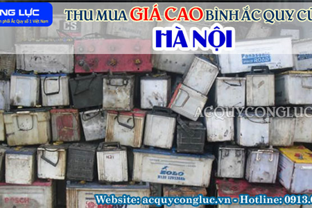 Thu Mua Giá Cao Bình Ắc quy Cũ Tại Hà Nội