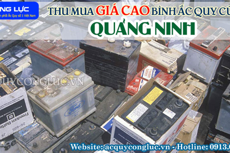 Thu Mua Giá Cao Bình Ắc quy Cũ Tại Quảng Ninh