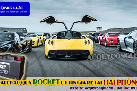 Đại Lý Ắc Quy Rocket Uy Tín Giá Rẻ Tại Hải Phòng