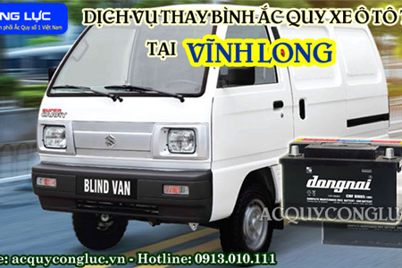 Dịch Vụ Thay Bình Ắc Quy Xe Ô Tô Tải Tại Vĩnh Long