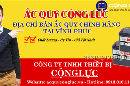 Địa Chỉ Bán Ắc Quy Chính Hãng Tại Vĩnh Phúc