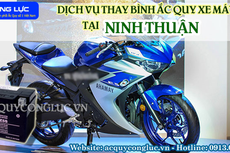 Dịch Vụ Thay Bình Ắc Quy Xe Máy Tại Ninh Thuận