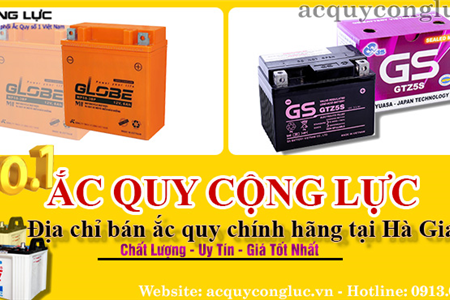 Địa Chỉ Bán Ắc Quy Chính Hãng Tại Hà Giang