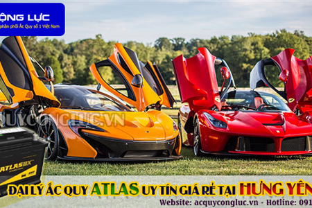 Đại Lý Ắc Quy Atlas Uy Tín Giá Rẻ Tại Hưng Yên