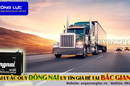 Đại Lý Ắc Quy Đồng Nai Chính Hãng Giá Rẻ Tại Bắc Giang