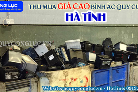 Thu Mua Giá Cao Bình Ắc quy Cũ Tại Hà Tĩnh