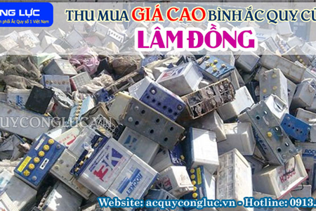 Thu Mua Giá Cao Bình Ắc quy Cũ Tại Lâm Đồng