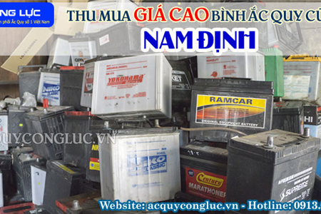 Thu Mua Giá Cao Bình Ắc quy Cũ Tại Nam Định