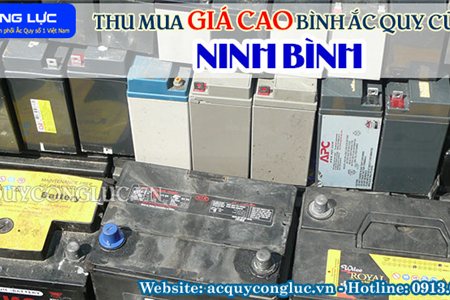 Thu Mua Giá Cao Bình Ắc quy Cũ Tại Ninh Bình