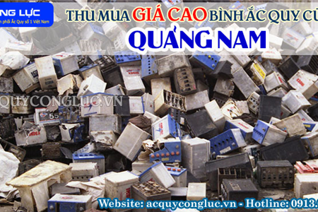 Thu Mua Giá Cao Bình Ắc quy Cũ Tại Quảng Nam