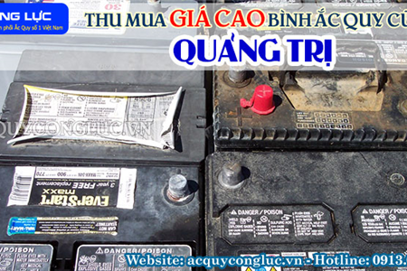 Thu Mua Giá Cao Bình Ắc quy Cũ Tại Quảng Trị