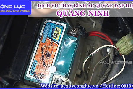 Dịch Vụ Thay Bình Ắc Quy Xe Đạp Điện Tại Quảng Ninh Uy Tín