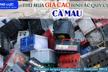 Thu Mua Giá Cao Bình Ắc quy Cũ Tại Cà Mau