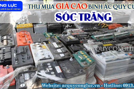 Thu Mua Giá Cao Bình Ắc quy Cũ Tại Sóc Trăng