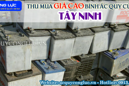 Thu Mua Giá Cao Bình Ắc quy Cũ Tại Tây Ninh