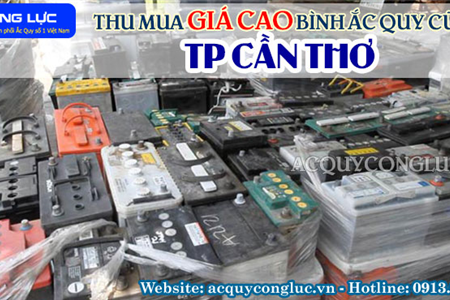 Thu Mua Giá Cao Bình Ắc quy Cũ Tại TP Cần Thơ