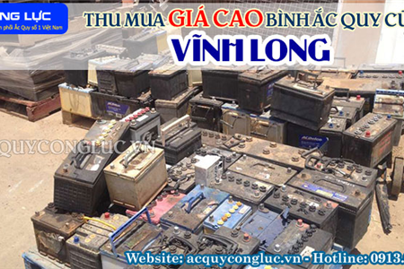 Thu Mua Giá Cao Bình Ắc quy Cũ Tại Vĩnh Long