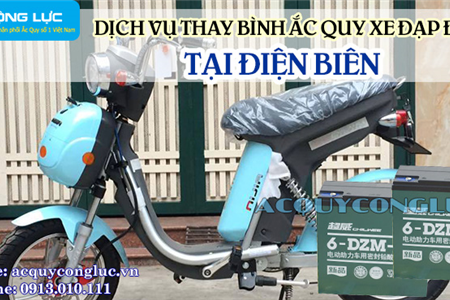 Dịch Vụ Thay Bình Ắc Quy Xe Đạp Điện Tại Điên Biên Giá Rẻ